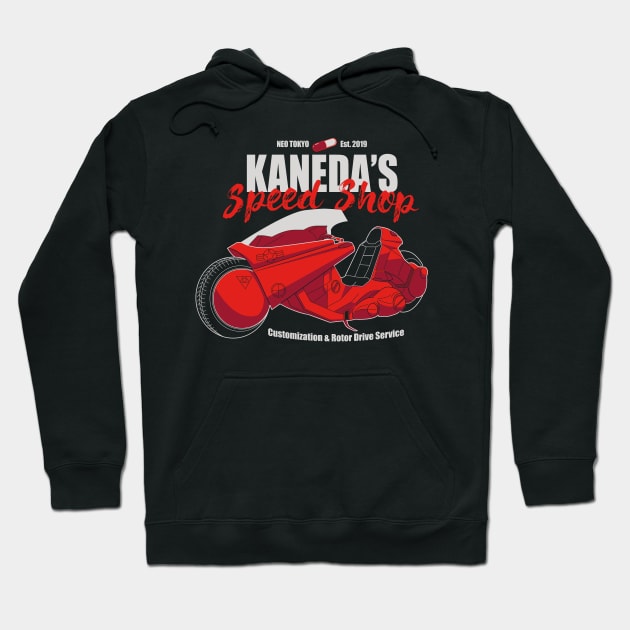 Kaneda Speed Shop Hoodie by DarkChoocoolat